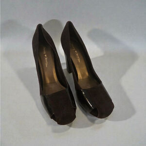 Women's Penny Loves Kenny Brown & Black Heels